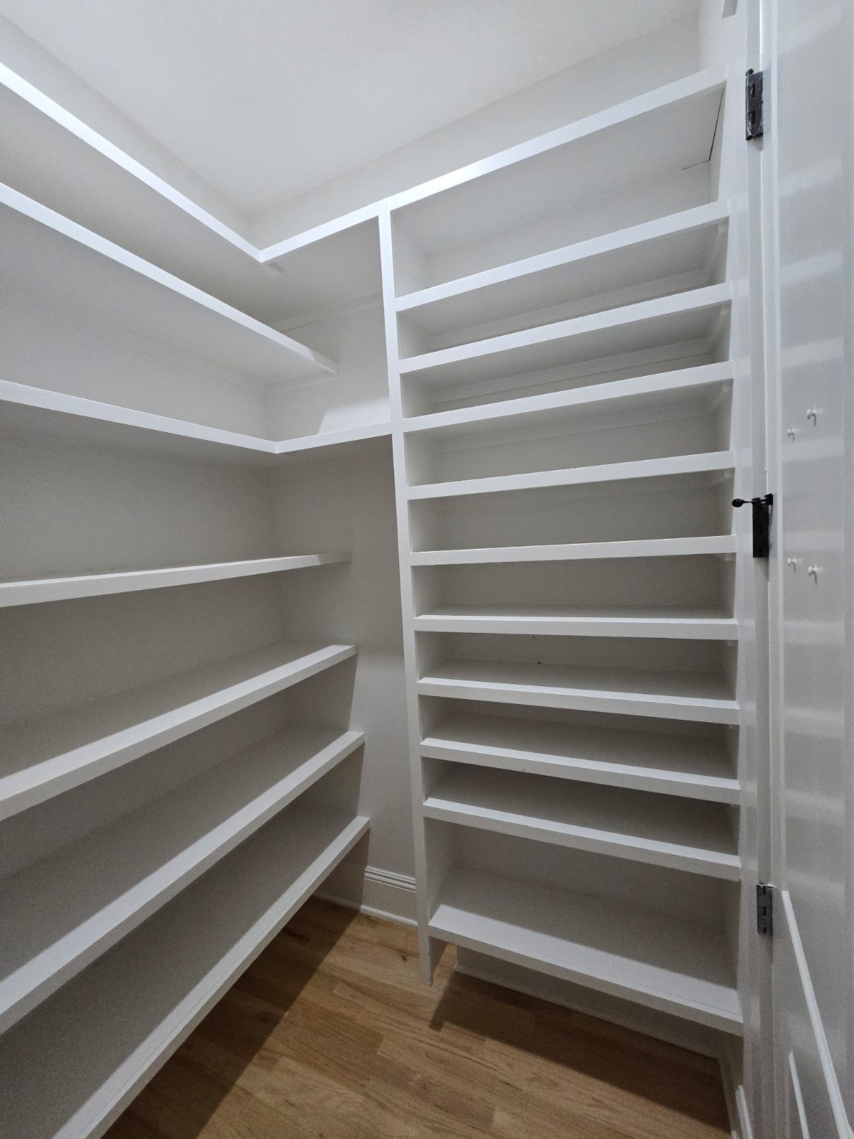 Finished trim and carpentry work
