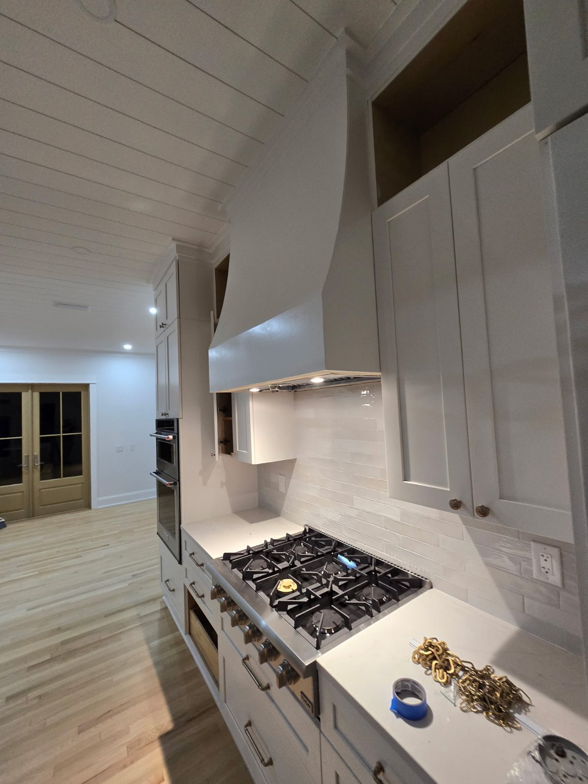 Remodeled kitchen